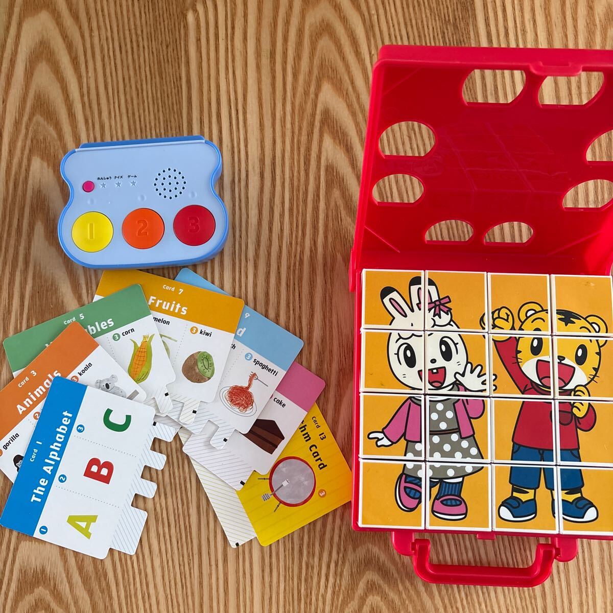 しまじろう 知育玩具 ベネッセ 英語 ブロックパズル 幼児 こどもちゃれんじ拍卖