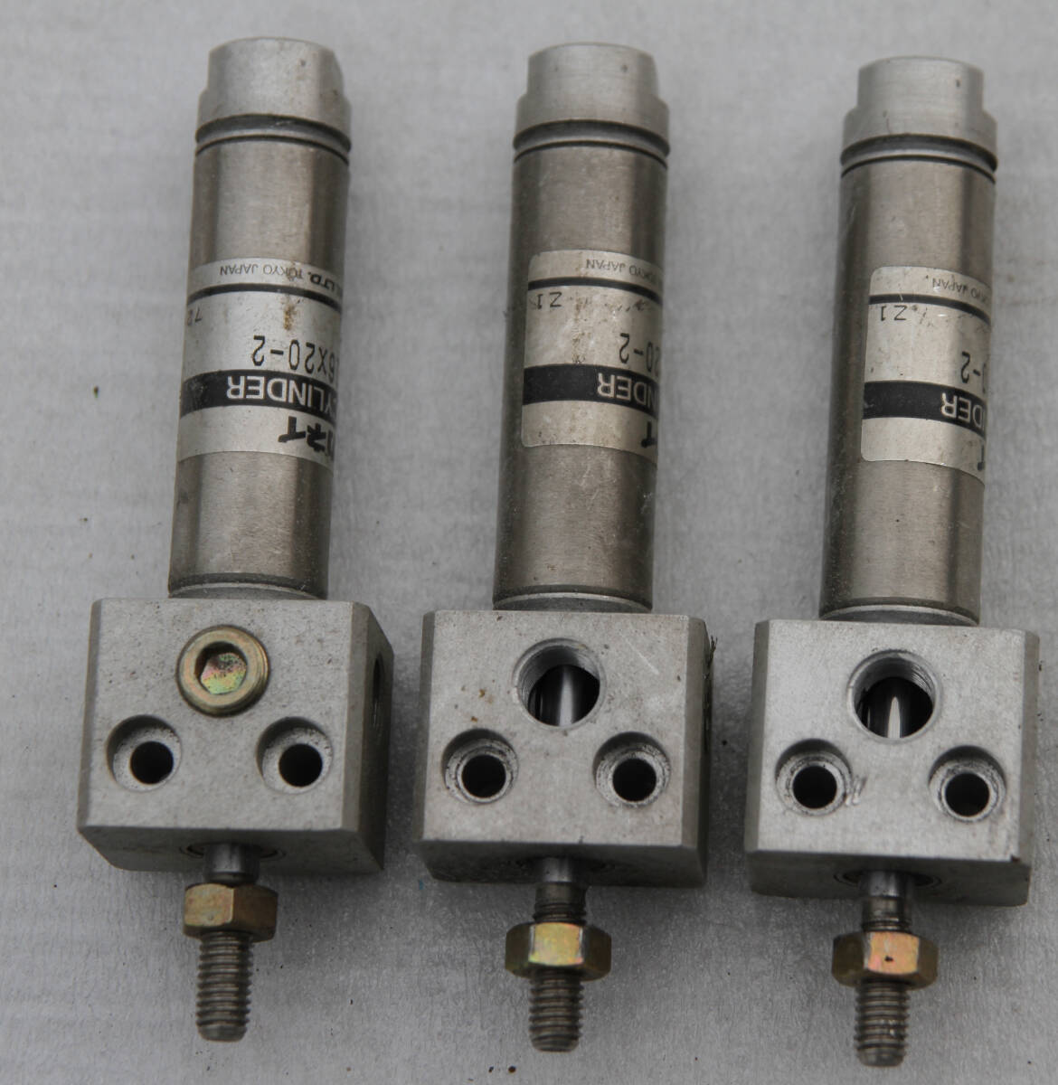 KOGANEI コガネイ SLIM-CYLIND DAB16×20 スリムシリンダー 3個セット エアシリンダー拍卖