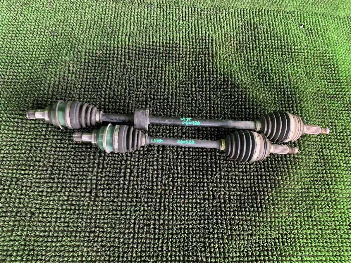 ●即決値段●ブーツ割れなし 異音なし●97966KM ダイハツ ムーヴコンテ L575S フロント左右 ドライブシャフト 右 左 セット拍卖