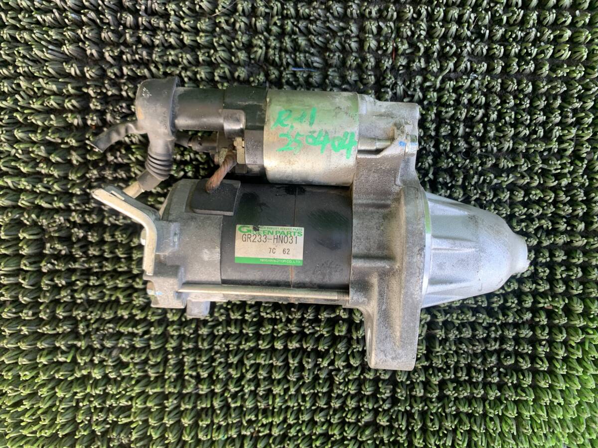 ●即決値段●動作OK●交換歴あり●250404 ホンダ エリシオン RR1 RR3 セルモーター セルスターター エンジンスターター拍卖