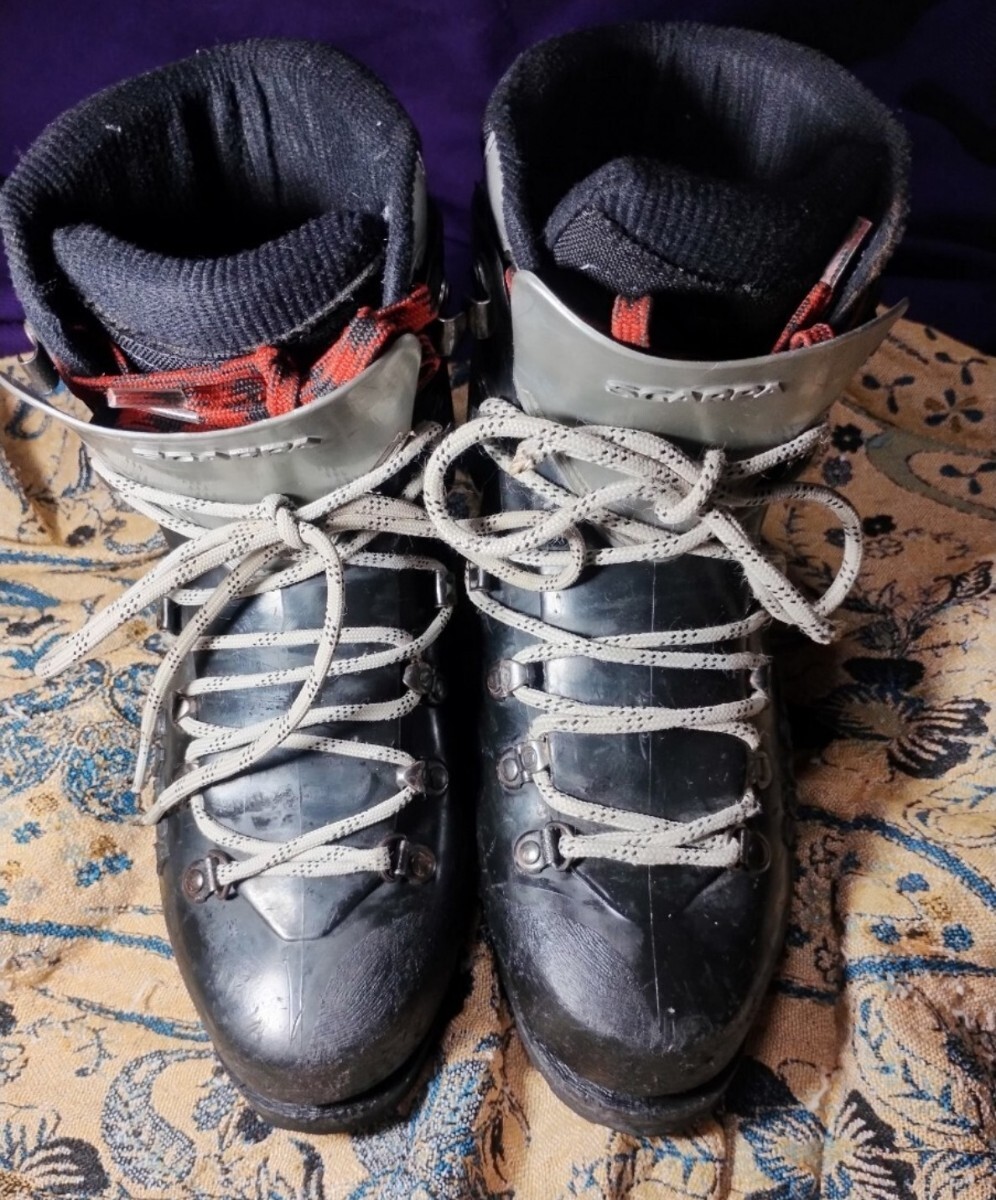 美品 スカルパ ベガ VEGA 厳寒期 登山靴 バックカントリー 雪山登山 雪行 サイズ5 23.5cm拍卖
