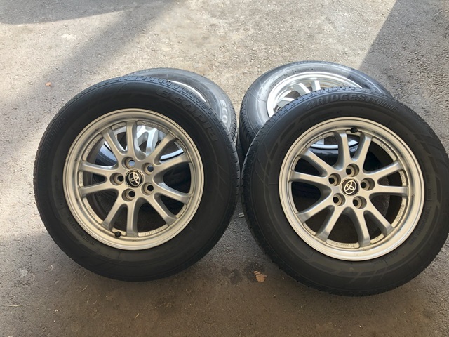 トヨタ 純正 プリウス 50 ホイール タイヤ 195/65R15 エコピア 日本製 4本 セット拍卖