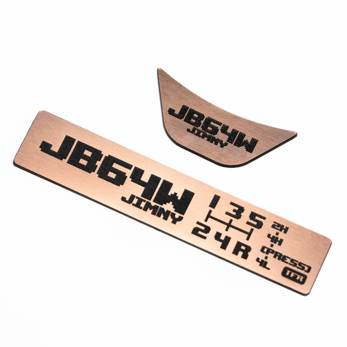 スズキ ジムニー(JB64W)用 シフトパターンプレートセット(MT/カッパー)拍卖