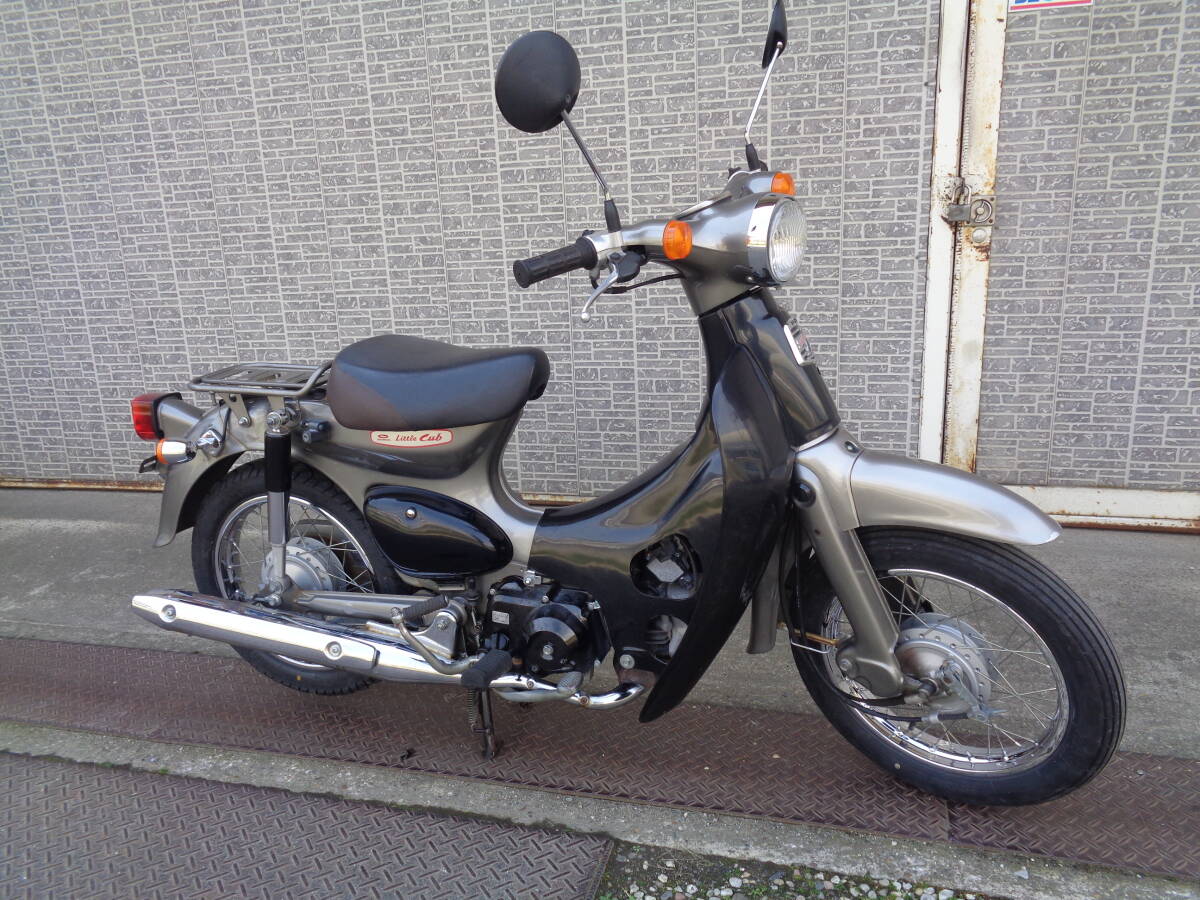 ホンダ リトルカブ50 F1 セル付きの4速 ノーマル 程度良く綺麗な状態の車両です。AA01インジェクション 書類付き 大阪府拍卖