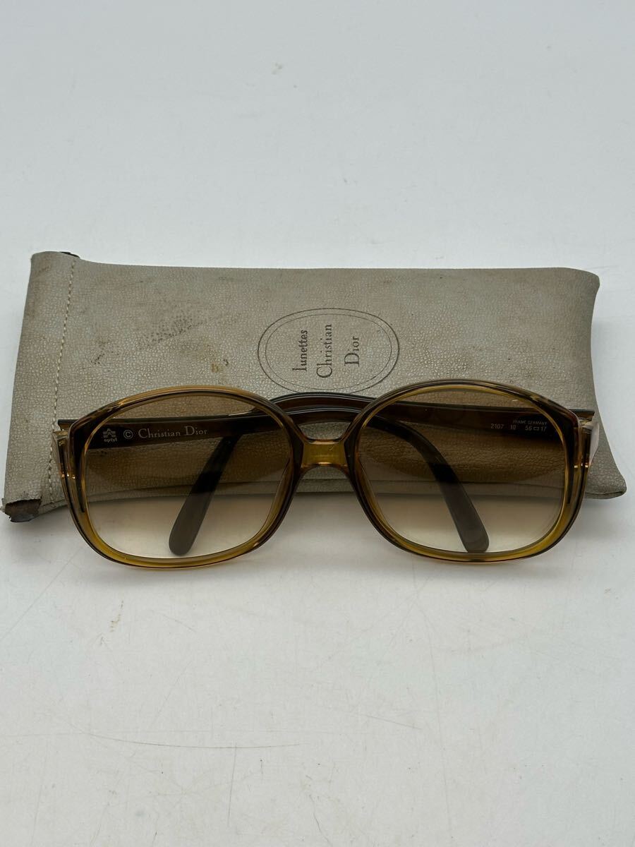 Y04024 Christian Dior クリスチャンディオール CD 2107 10 56 □ 17 ヴィンテージ サングラス 拍卖