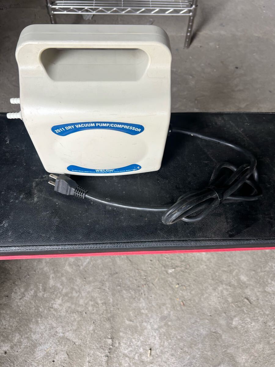 「動作品」WELCH ドライバキュームポンプ/コンプレッサー 2511C-05拍卖