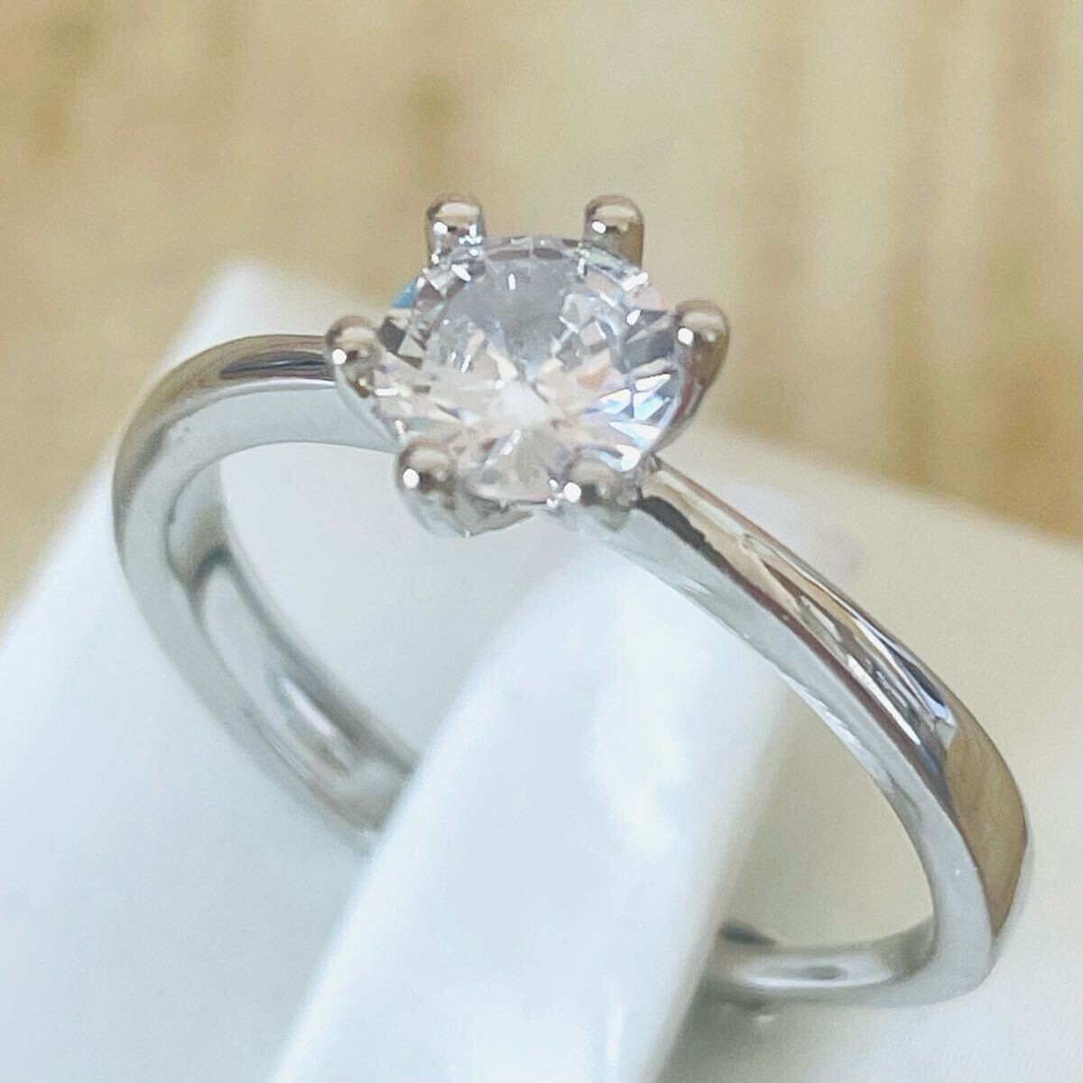 【美しいあなたにぴったり指輪ダイヤモンド?】昭和リング ヴィンテージ アンティーク フリーサイズ13号〜16号位拍卖