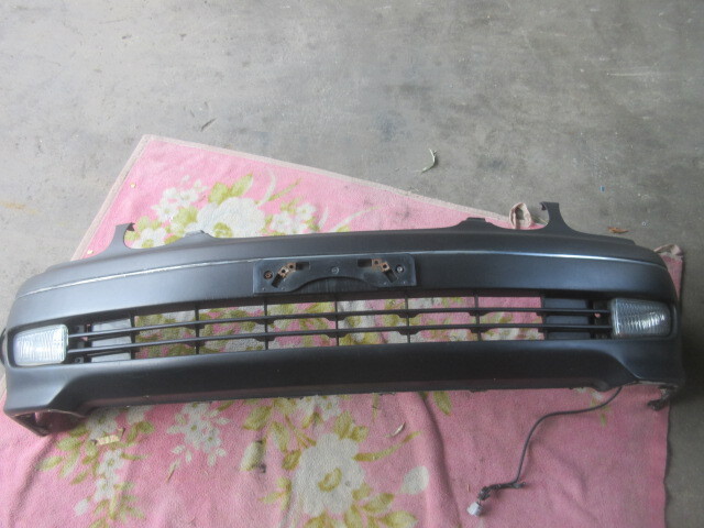 ★③R7G9260 JZS160L アリスト 純正フロントバンパー GS300 US ジャンク品 左ハンドル車 修理やストック等に拍卖
