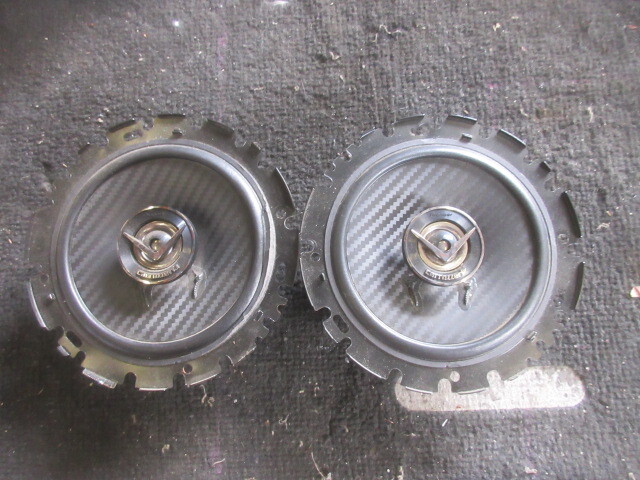 ★④R7G9302 カロッツェリアスピーカー TS-F1630 コアキシャル 修理やストック等に拍卖