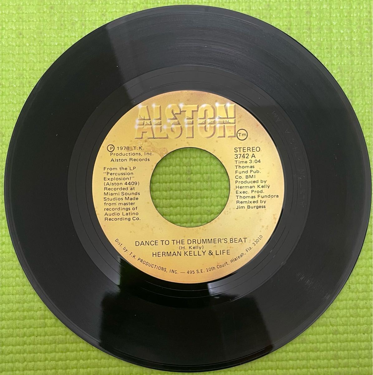 Soul sampling raregroove record Herman Kelly and Life Dance To The Drummer's Beat(7) 1978拍卖