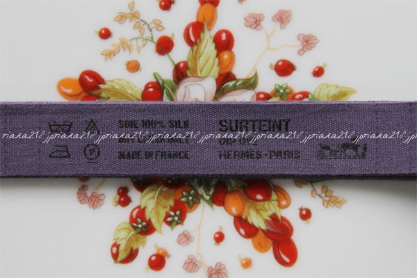 エルメス リボン 1カット ディップダイ カレ 布タグc拍卖