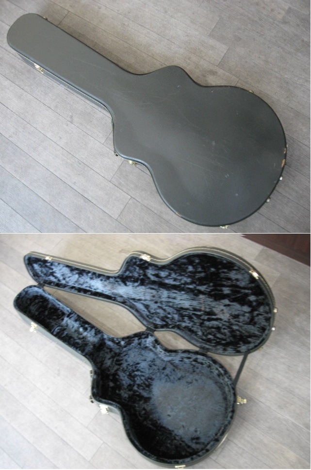 ◆即決◆ 管理GR-WF1 ◆Gretsch ホワイトファルコン 用?ハードケース 鍵1本付き used ビンテージ 検索用)エレキギター・セミアコ拍卖