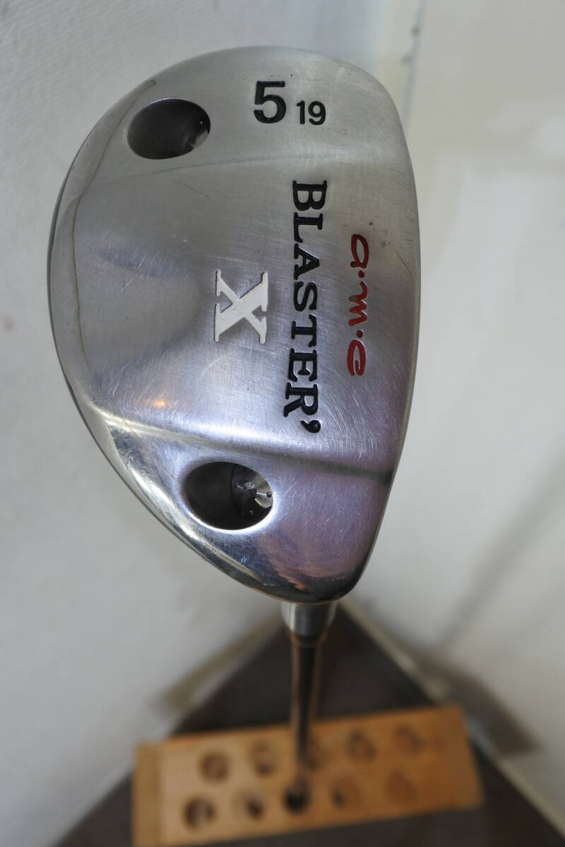 【KSD/S2/45】 a.m.c.BLASTER X フェアウェイウッド 5番 19° Flex S ブラスターエックス・ユーズド拍卖