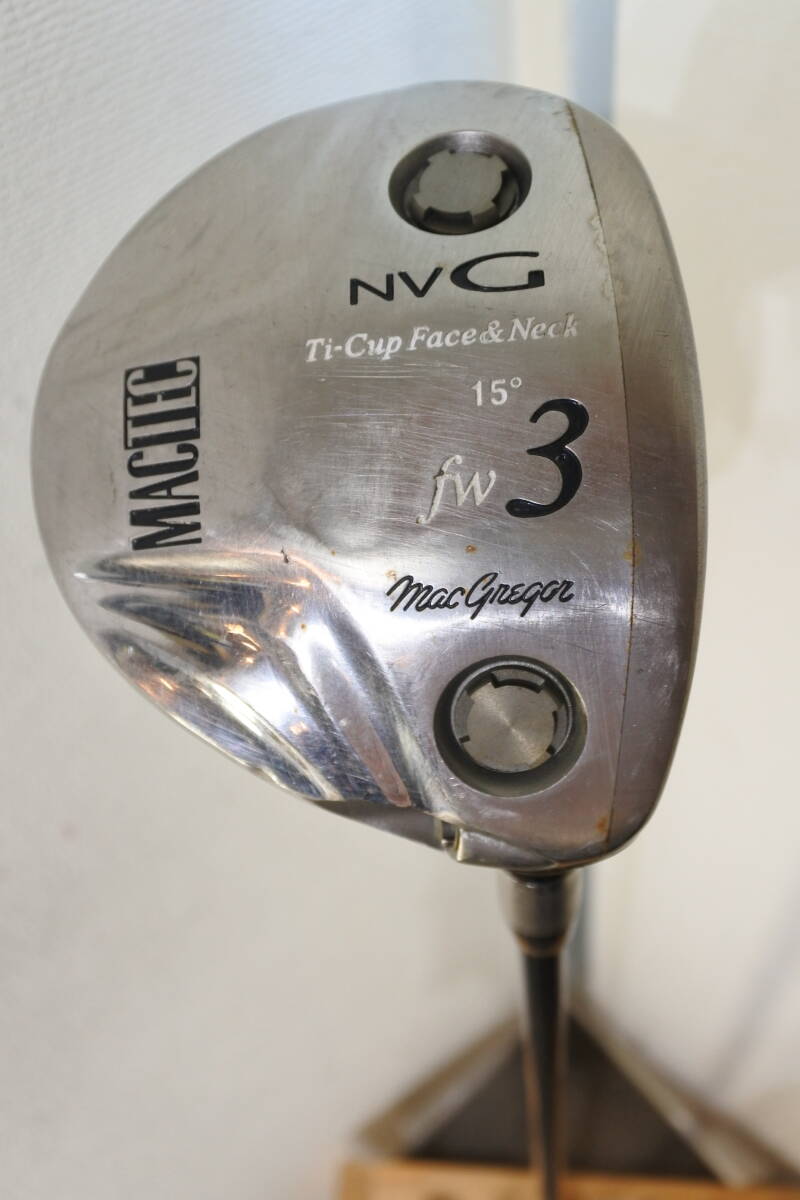 【KSD/Hom/56】マクレガー・MACTEC/マックテック NV-G3番フェアウェイウッド15° Flex SR 単品 拍卖