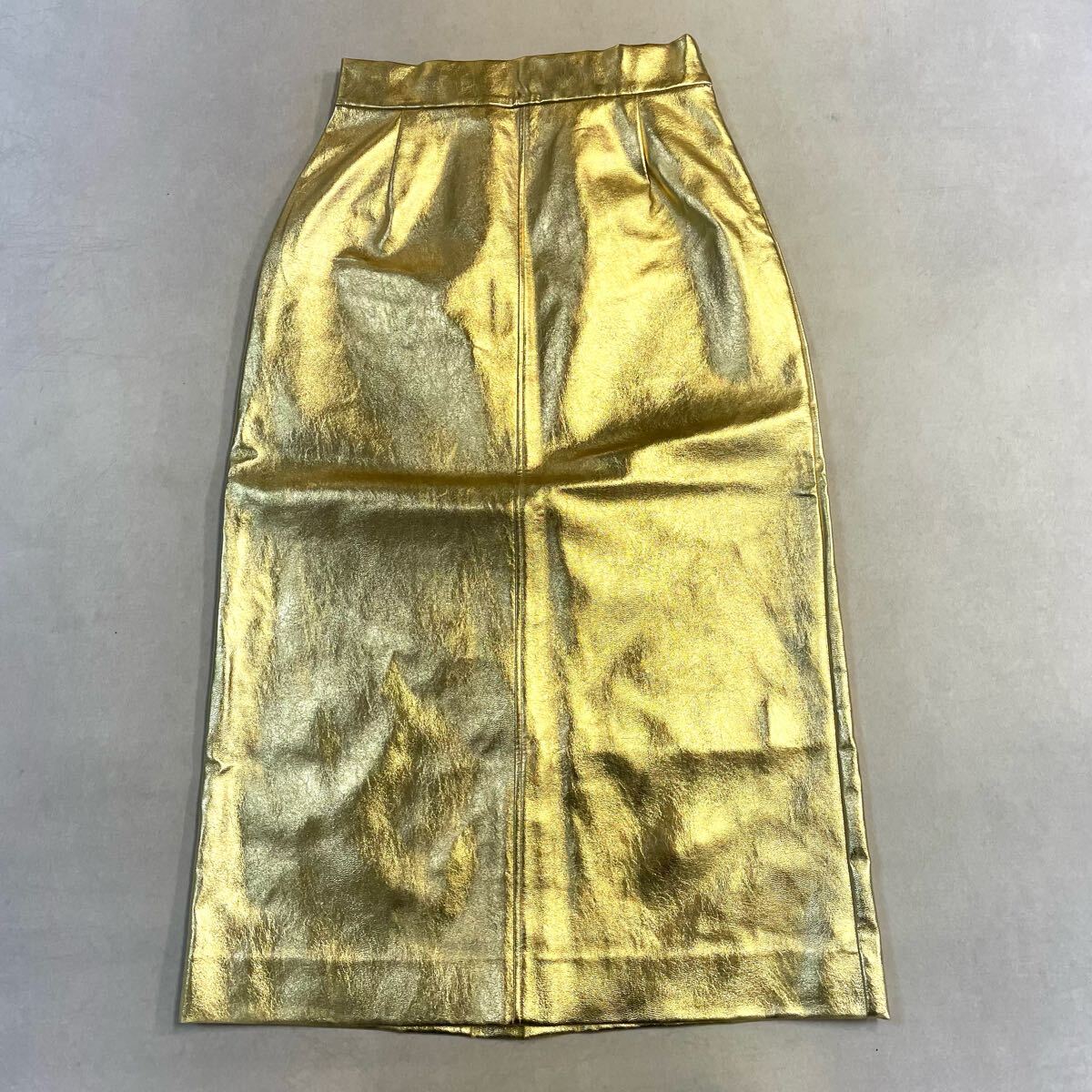 L ○ 人気モデル!! '洗練されたデザイン' TORRAZZO DONNA トラッゾドンナ ロング丈 タイトスカート F レディース ボトムス 婦人服 GOLD拍卖