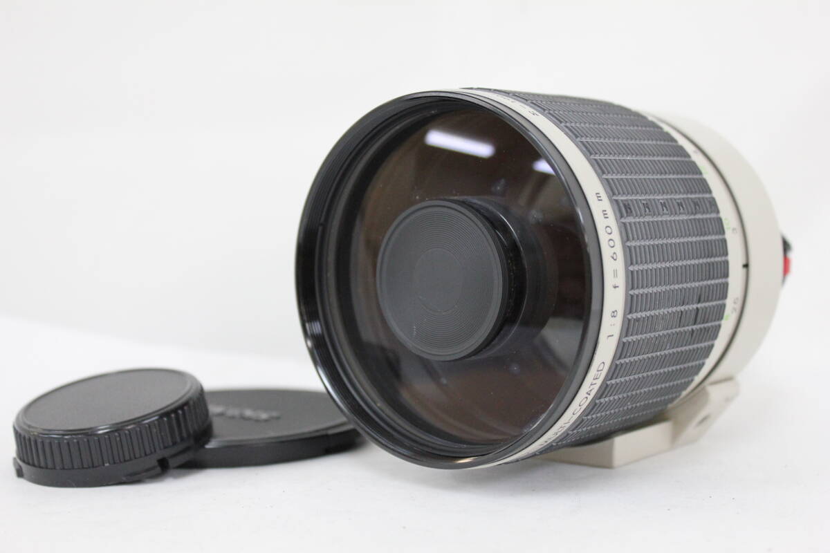 【訳あり品】 シグマ Sigma Mirror-Telephoto Multi-Coated 600mm F8 三脚座 前後キャップ付き キャノンマウント ミラーレンズ M5324拍卖