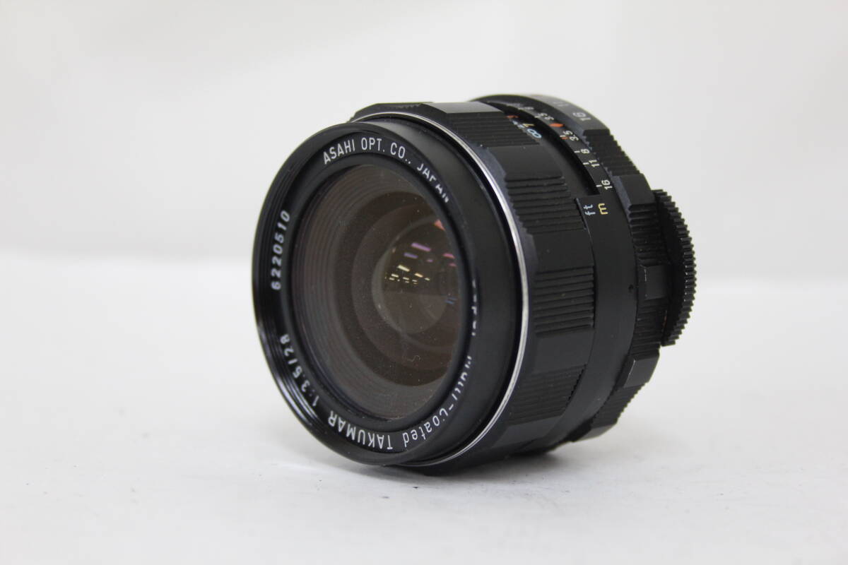 【返品保証】 ペンタックス Pentax Super-Multi-Coated TAKUMAR 28mm F3.5 M42マウント レンズ M5185拍卖