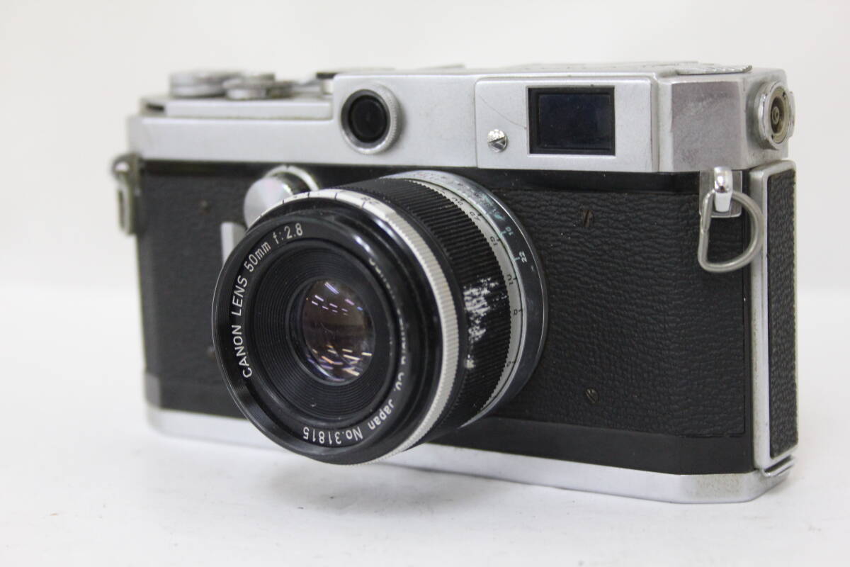 【訳あり品】 キャノン Canon 50mm F2.8 レンジファインダー カメラ M5213拍卖