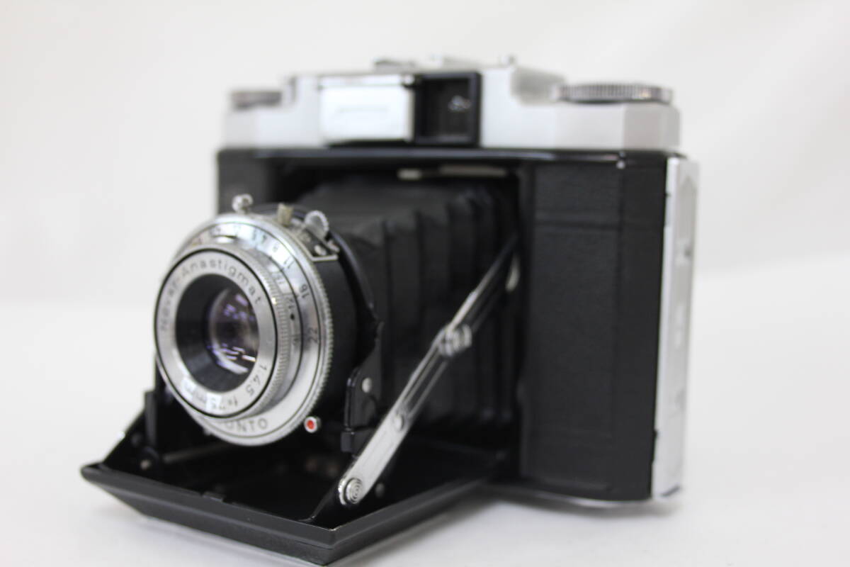 【返品保証】 ツァイスイコン Zeiss Ikon Nettax Novar 75mm F4.5 蛇腹カメラ M5255拍卖
