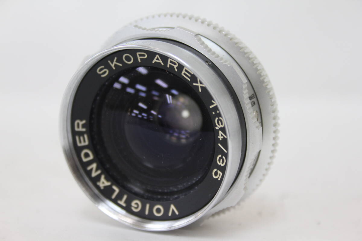 【返品保証】 フォクトレンダー Voigtlander Skoparex 35mm F3.4 レンズ M5645拍卖