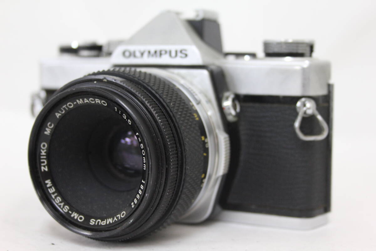 【訳あり品】 オリンパス Olympus OM-1 Zuiko MC Auto-Macro 50mm F3.5 ボディレンズセット M5695拍卖