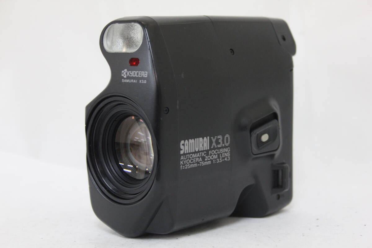 【返品保証】 京セラ Kyocera SAMURAI x3.0 25-75mm F3.5-4.3 コンパクトカメラ M5711拍卖