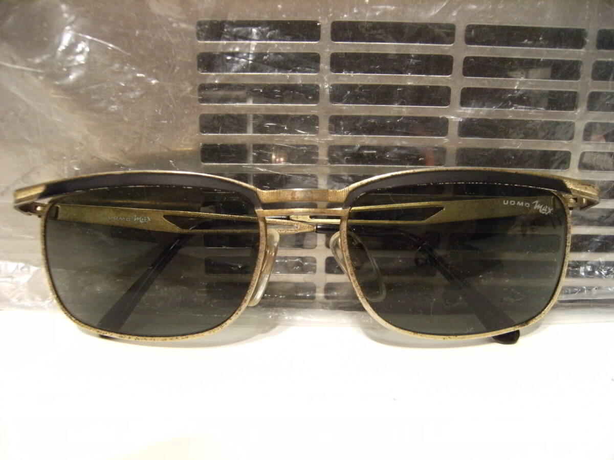 廃番★昭和レトロ★日本製★当時物 UOMO MAX ウォモマックス サングラス メガネ★ディスコ ヤクザ 暴走族 ヤンキー アメカジ デコトラ 旧車拍卖