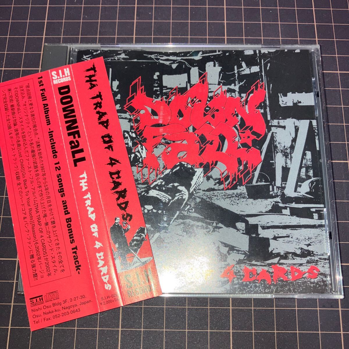 東京 ハードコアパンク DOWN FALL / THA TRAP OF 4 CARDS 拍卖