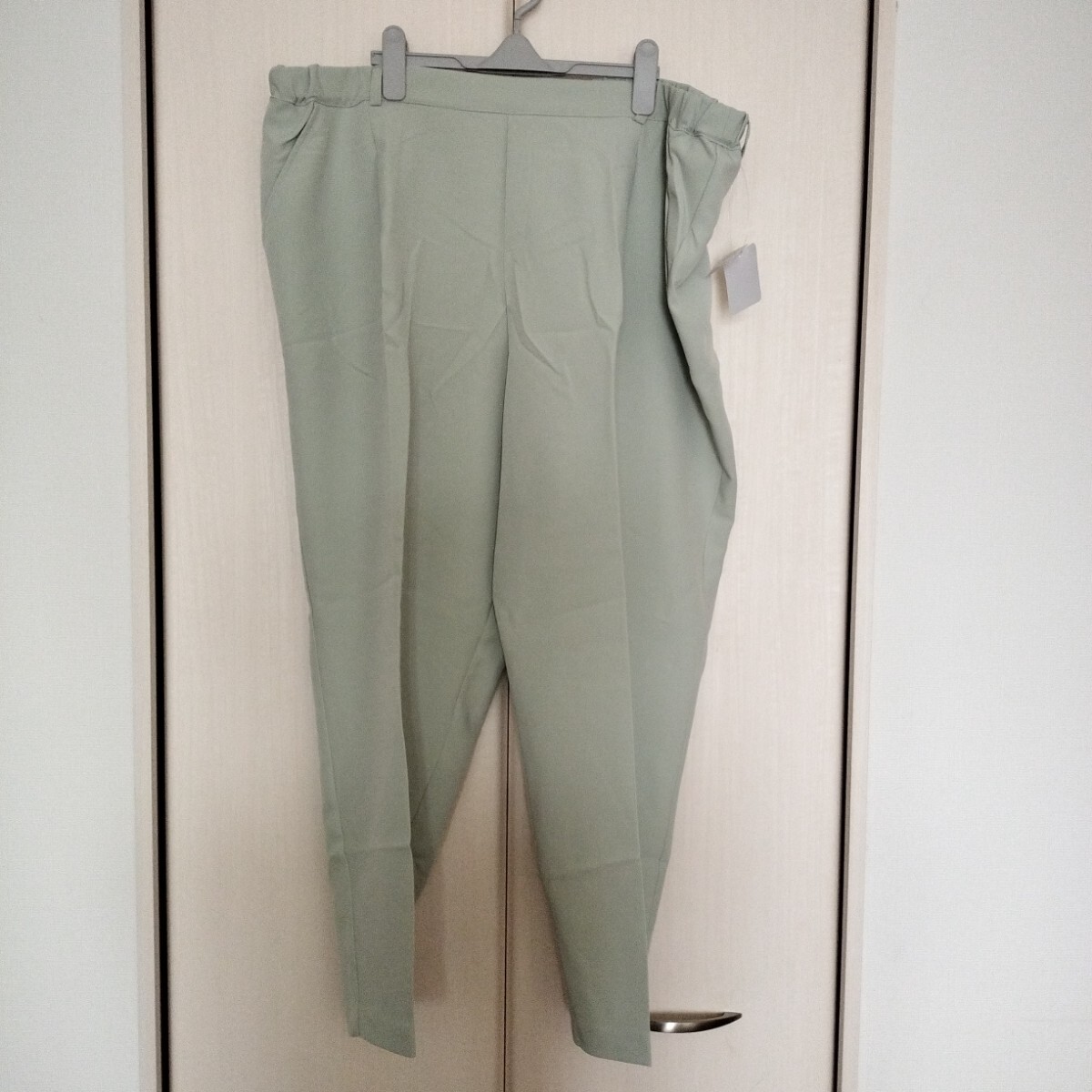 新品【8L】大きいサイズ SMILE LAND スマイルランド ニッセン レディース カジュアルパンツ ズボン ボトムス ウエスト123-137 春 送料無料拍卖