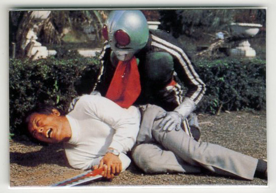 ◆防水対策 厚紙補強 カルビー 仮面ライダーチップスカード(2003 復刻版) 345番 会長の活躍 トレカ 即決拍卖