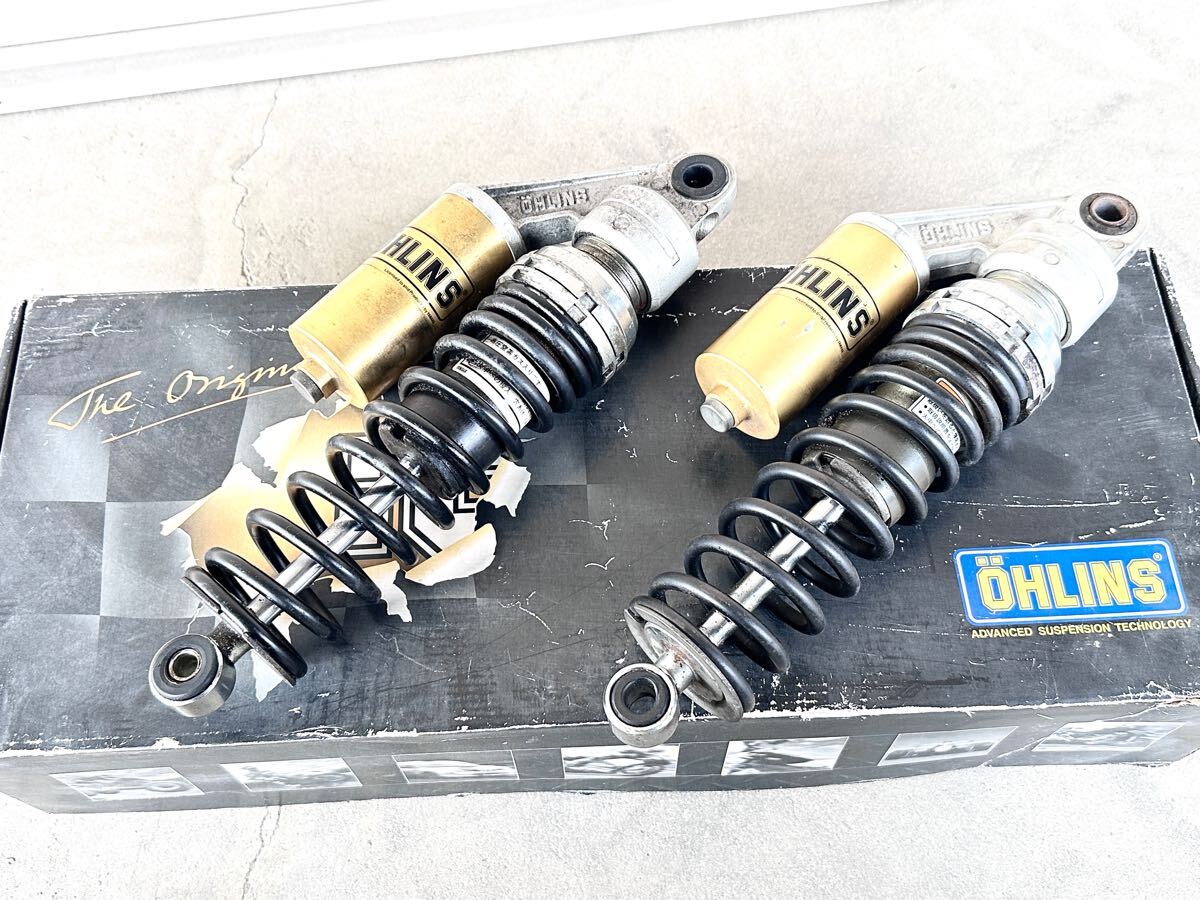 YAMAHA ヤマハ XJR400 4HM 純正 リア サスペンション 左右 OHLINS オーリンズ サス ショック ヤマリンズ /CB400SF ゼファー400 ZRX400拍卖