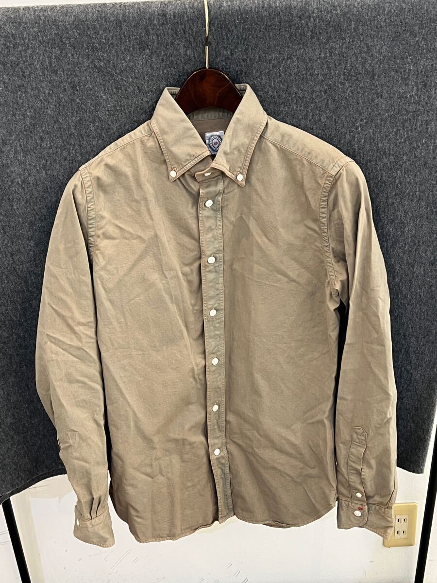 ⑥②① bolzonella ボタンダウン シャツ 美品 ボルゾネッラ イタリア製 BEAMS拍卖