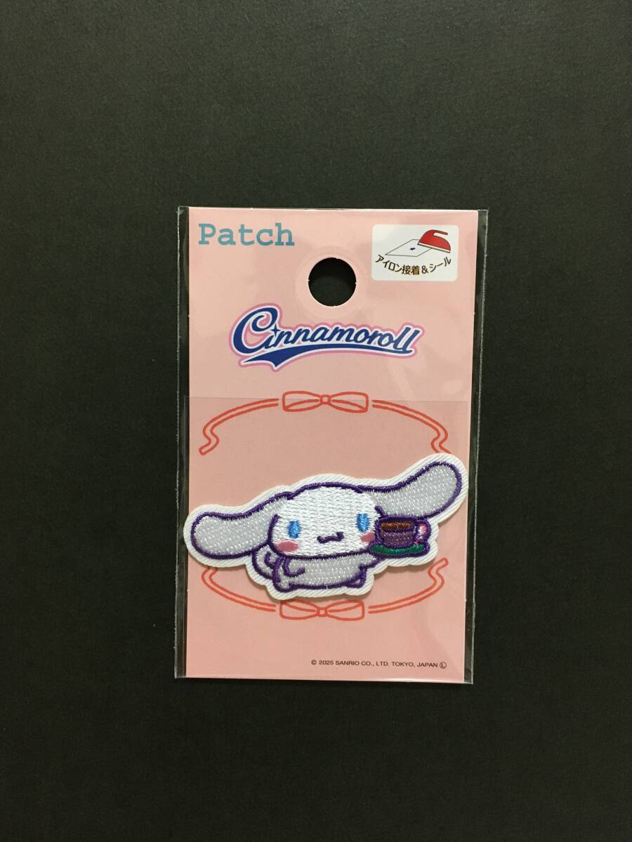SANRIO/サンリオ ワッペン☆彡 シナモロール ティー☆ 刺繍 シール アップリケ 新品未開封品 CINNAMOROLL拍卖