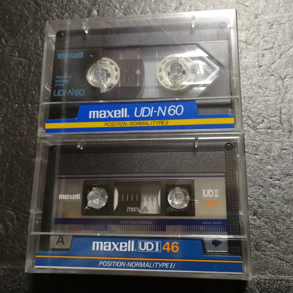 未開封 カセットテープ maxell UDI 46分 UDI-N 60分 2本セット拍卖