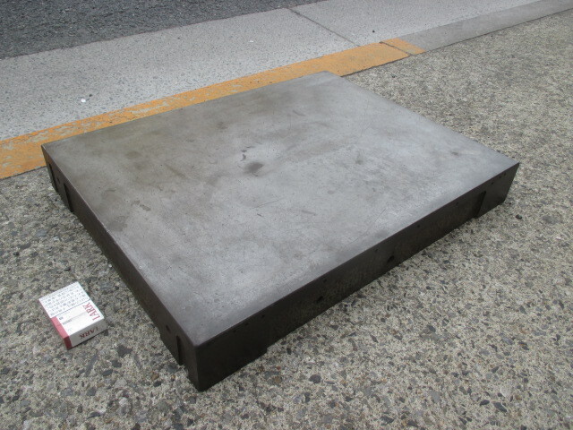 u932★肉厚 定盤 540×700×高さ90mm拍卖