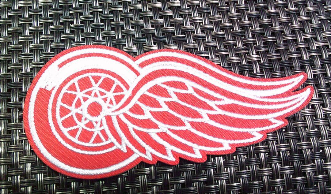 《赤白翼RW》◇赤白◆新品 Detroit Red Wingsデトロイト・レッドウィングス刺繍ワッペン(パッチ)◆NHL アメリカ アイスホッケー拍卖