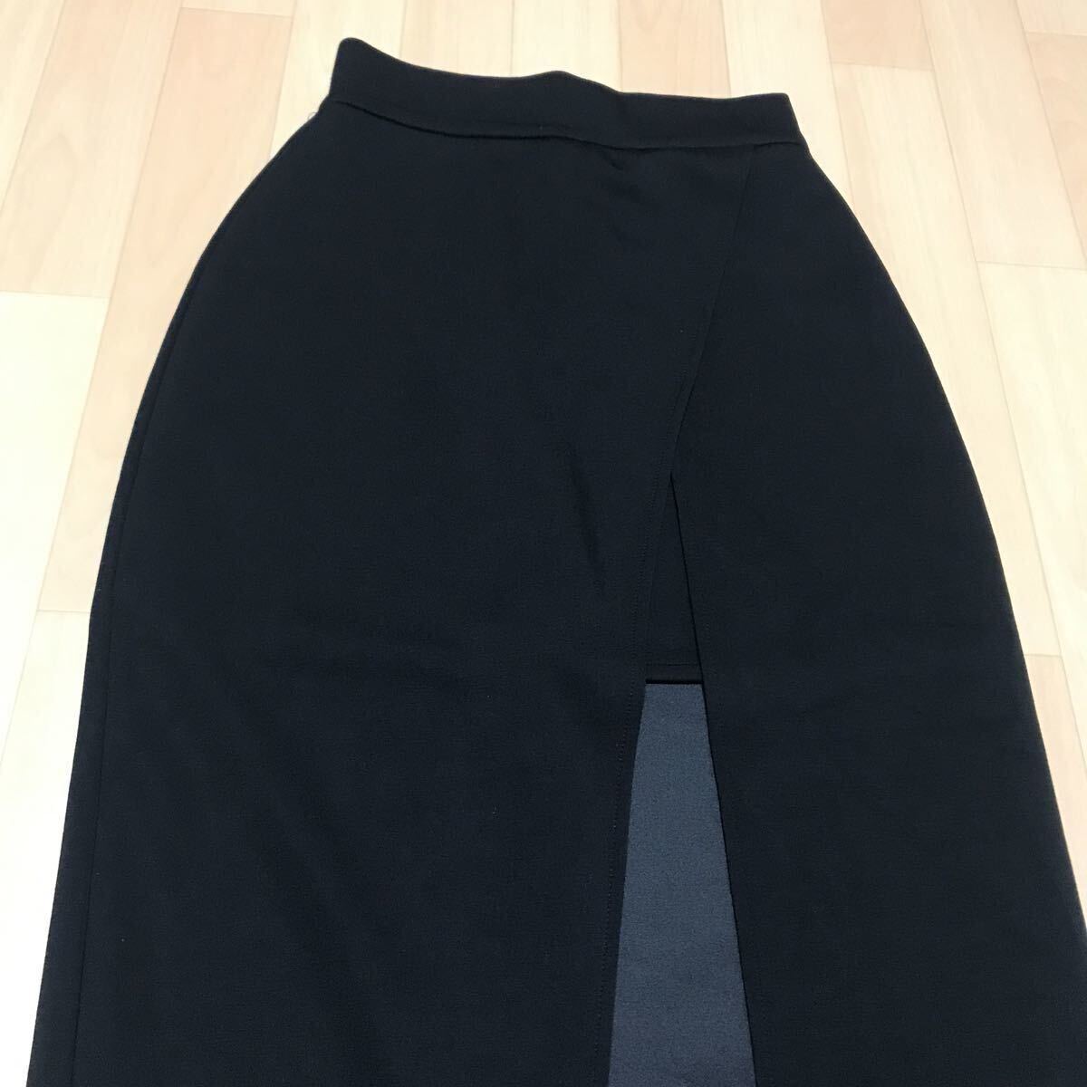 who's who Chico フーズフーチコ レディース  ロングスカート スカート 黒 a23 か拍卖