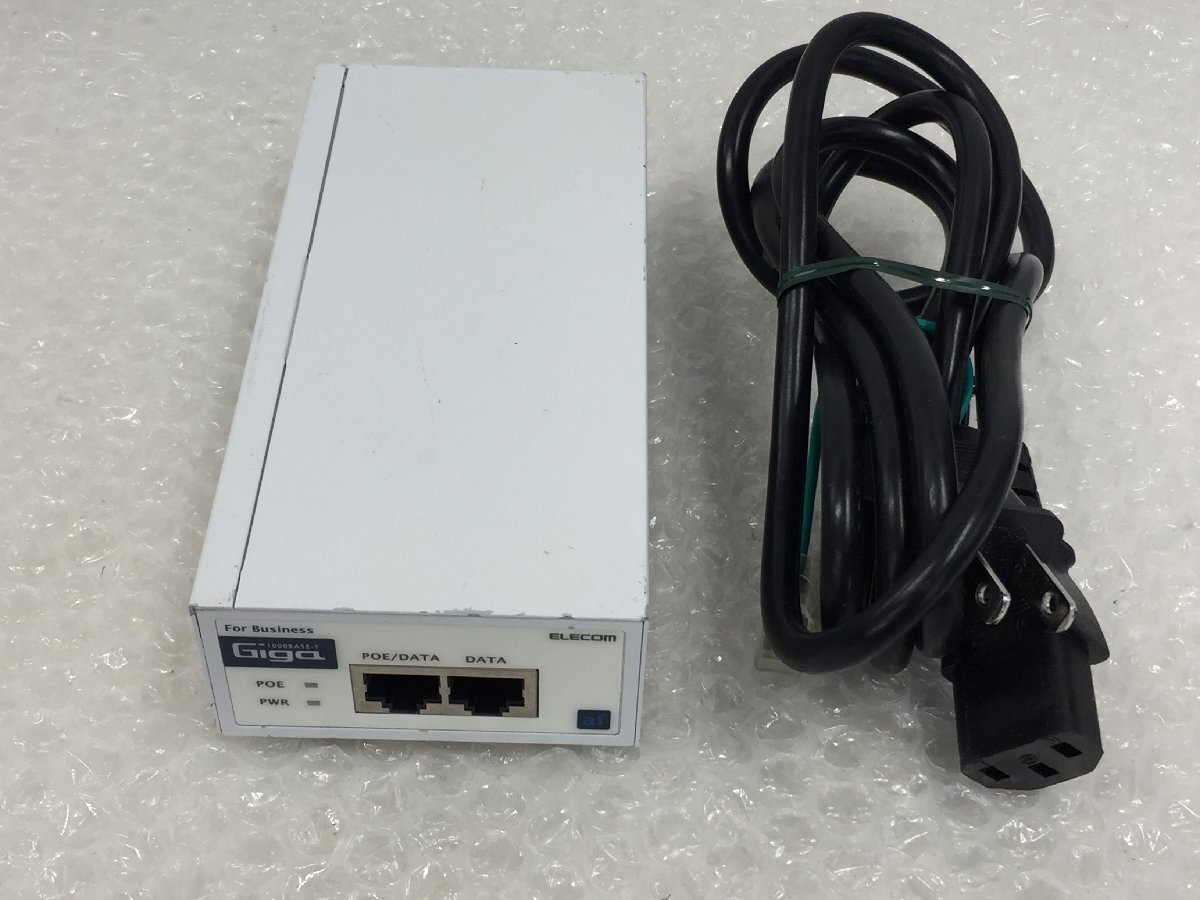 ELECOM 1ポートPoEインジェクター EIB-UG01-PF (管:2F-S2)拍卖