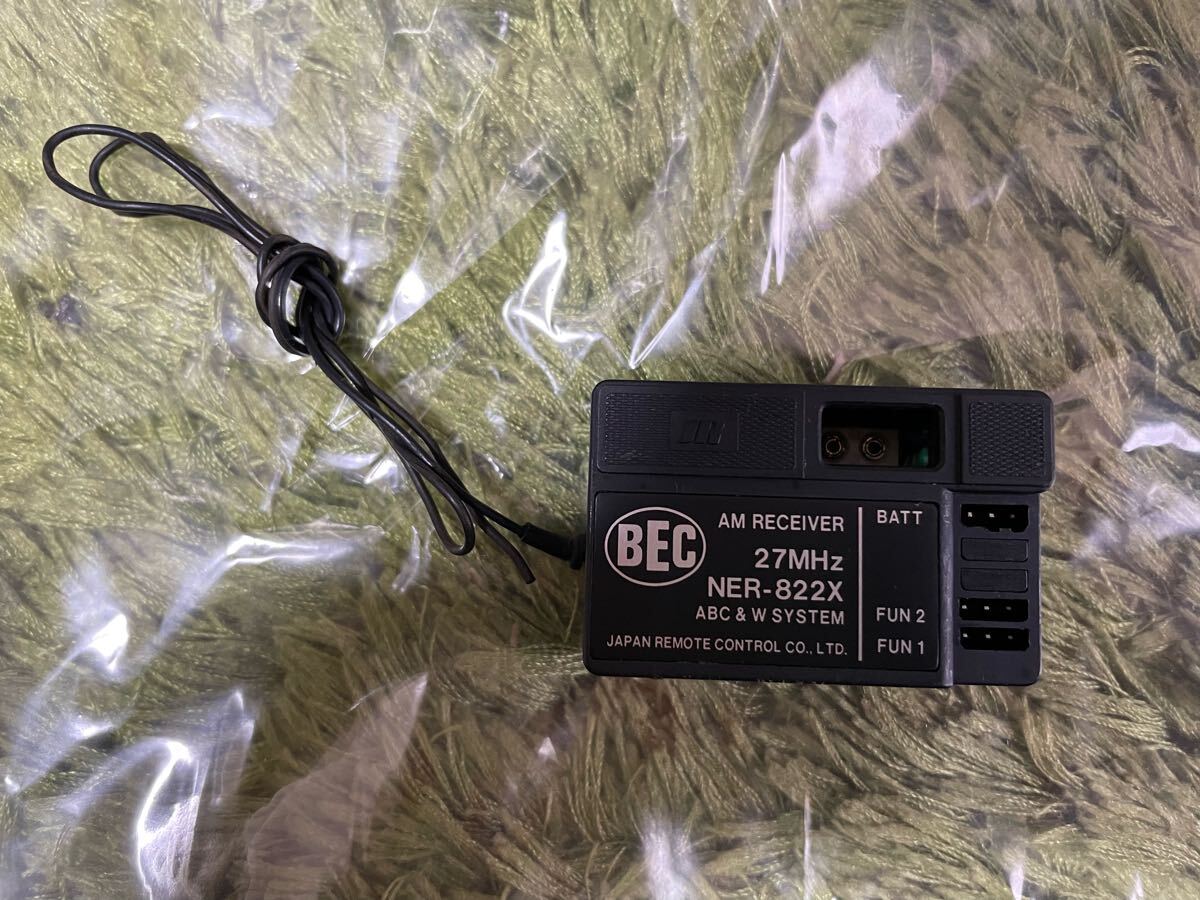 ラジコン RC 受信機 NER-822X AM 27MHz JR 被覆痛みあり拍卖