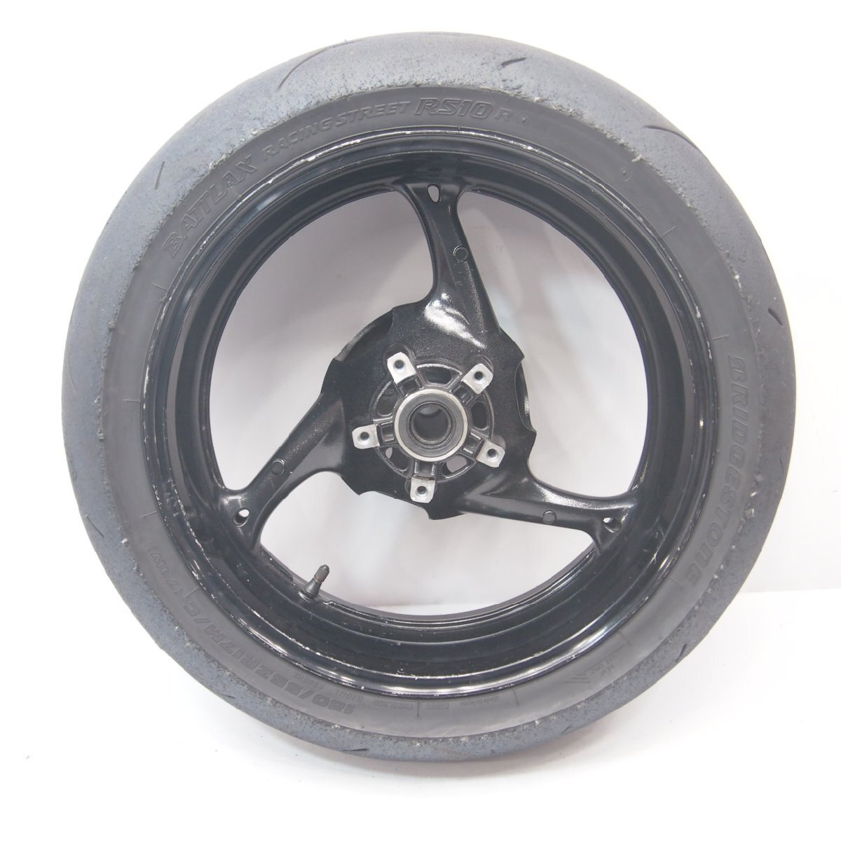 GSX-R750系純正リアホイール 部分ちょいヒット ウェイトでOK BOV品番17X5.50J GSR750 GSX-R600拍卖