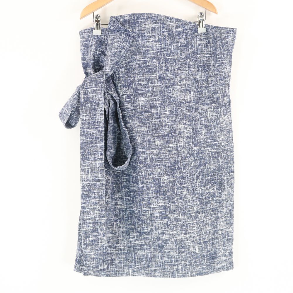 美品 vivienne westwood anglomania ヴィヴィアンウエストウッド スカート M コットン タイト ワンショルダー 膝丈 レディース AT1705A36拍卖