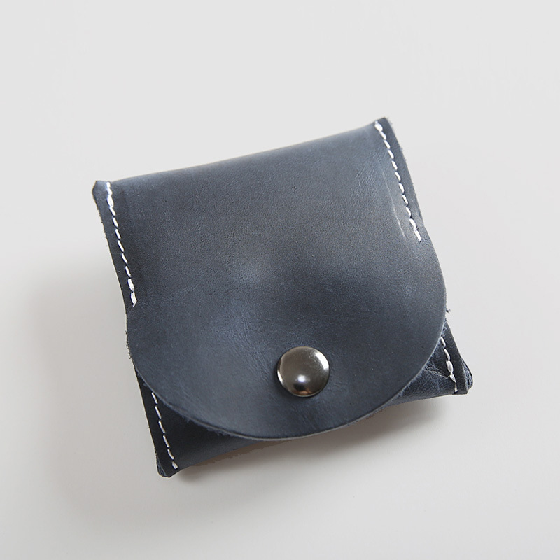 新品小銭入れ 本革 ミニ財布 レディース コインケース こぜに メンズ 母の日 イタリアンレザー 小さい財布 財布 コンパクト ブルー 拍卖