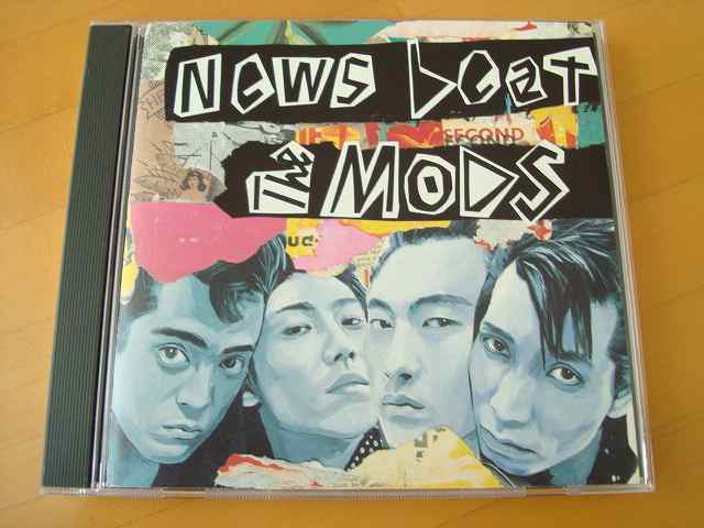 新品同様!THE MODS NEWS BEAT ザ・モッズ 音声カットなし 【90年盤CD】送料無料~拍卖