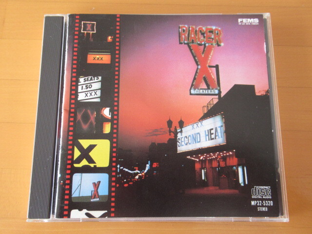 RACER X SECOND HEAT レーサーX セカンドヒート【88年国内盤CD】送料無料~拍卖