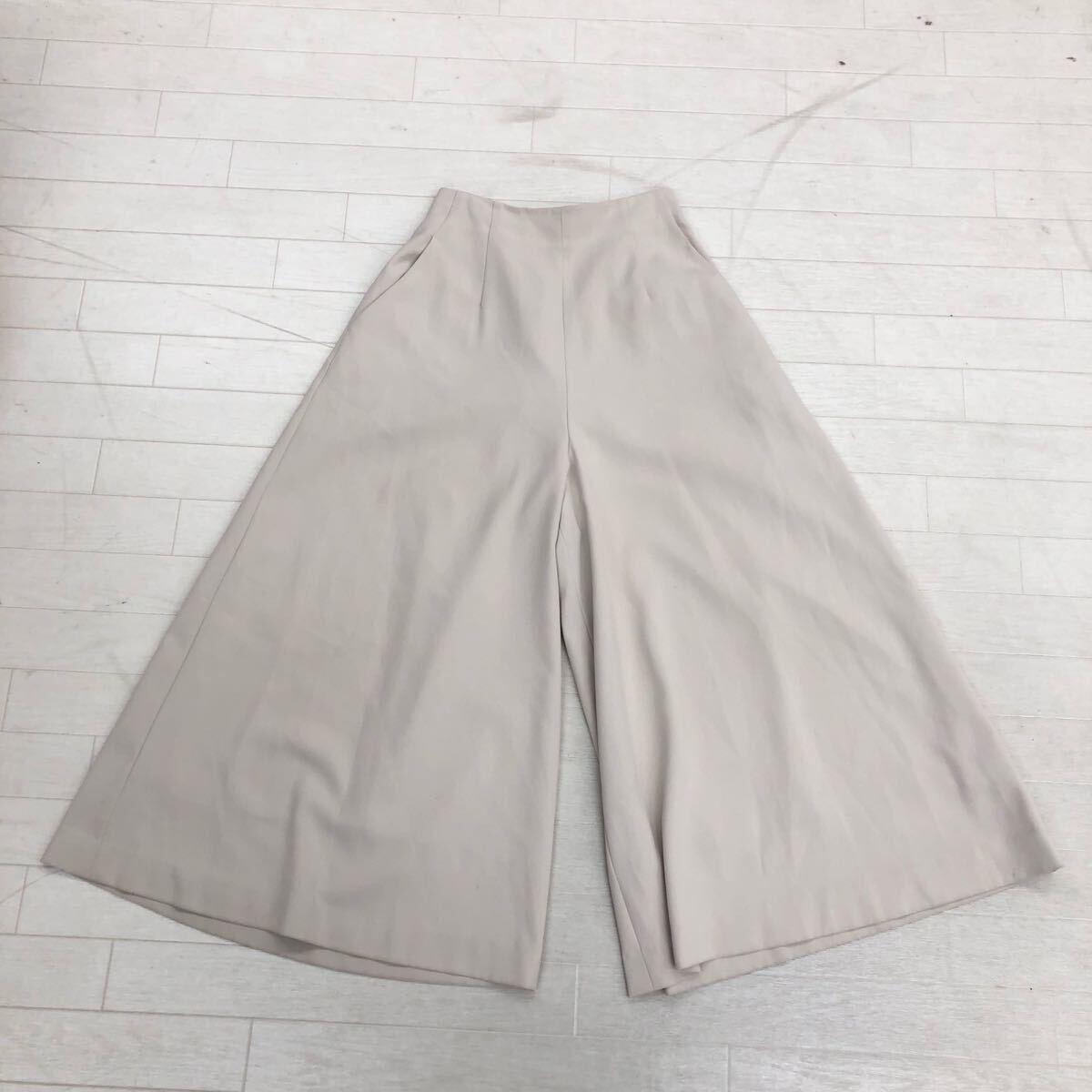 1725〓 UNITED ARROWS GREEN LABEL RELAXING ユナイテッドアローズ グリーンレーベルリラクシング ワイドパンツ レディース サイズ36拍卖