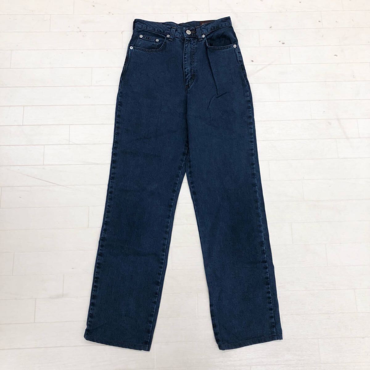 1728〓 Wrangler ラングラー デニムパンツ レディース サイズウエスト63 ジーンズ ジーパン ボトムス ロングパンツ ジップフライ拍卖