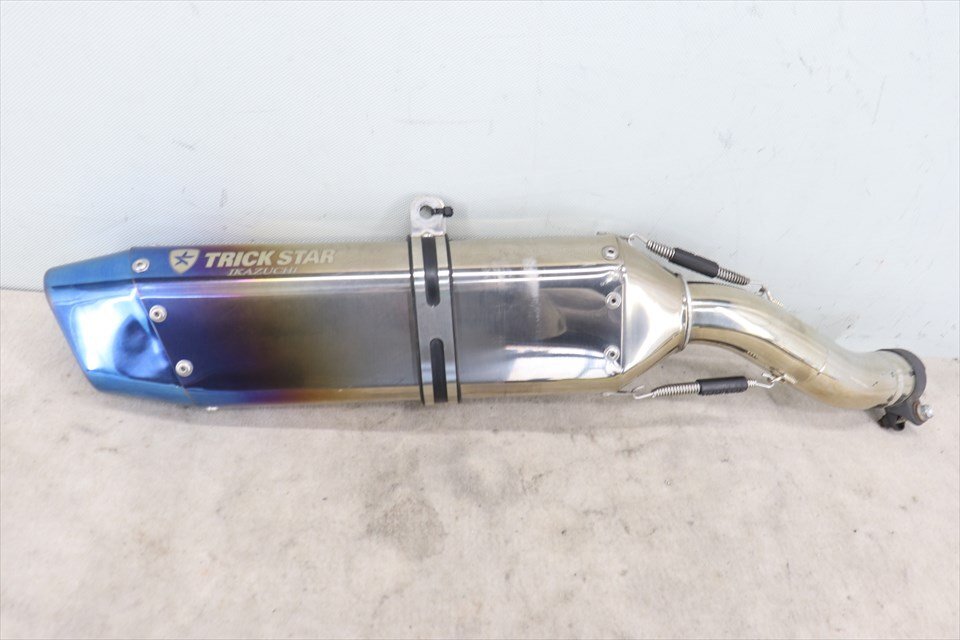 328488 CBR250RR 17~22年 トリックスター イカズチ スリップオン マフラー サイレンサー 焼けチタン JMCA拍卖