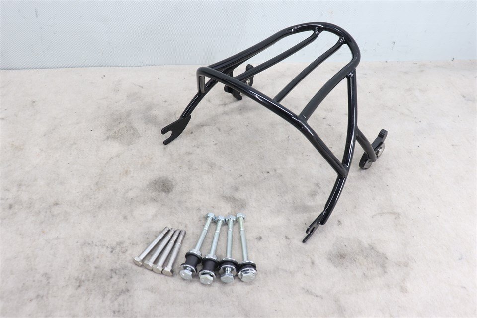 328495 ハーレー スポーツスター 04年~ 純正 リアキャリア ラゲッジラック デタッチャブル ソロシート用 ドッキングウェア付き拍卖