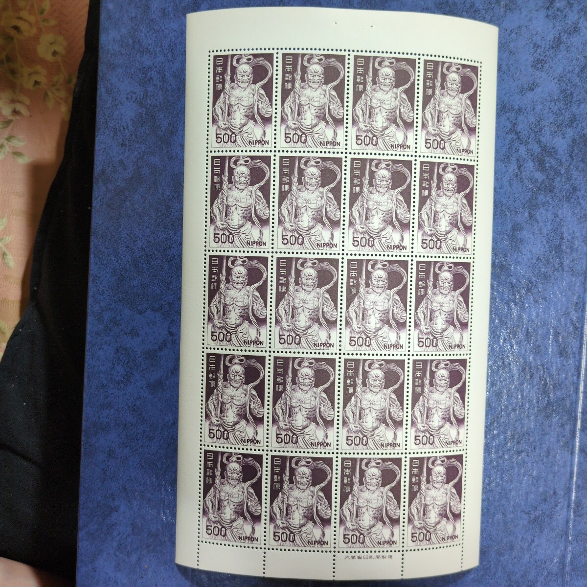 第2次ローマ字入り500円 1シート拍卖