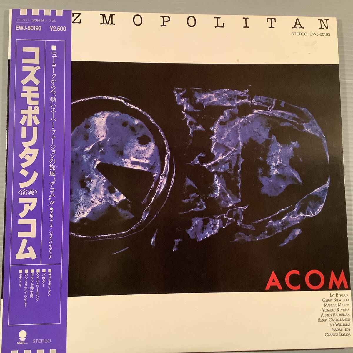 LP(日本盤)●アコム/コスモポリタン●帯付美品!拍卖